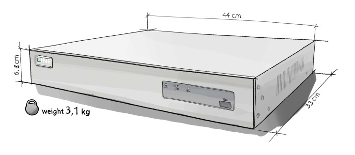 Line NVR 32 H.265 2xGbLAN