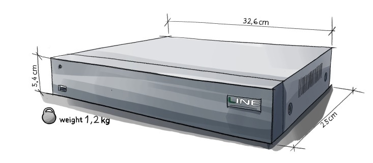 Line XVR 8 H.265